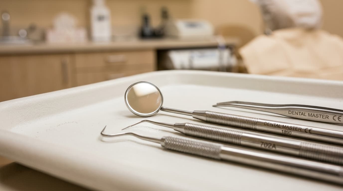 Modern sterile dental instruments