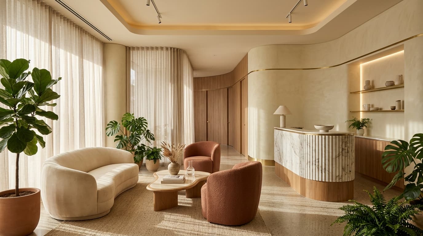 Luxury Dental Clinic Reception